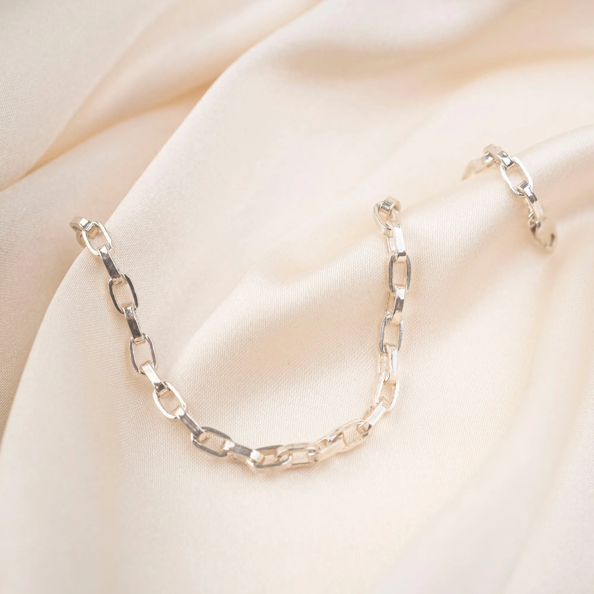 Silver Rollo Bracelet