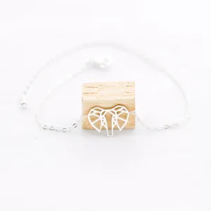 Simple Lucky Origami Elephant Bracelets For Women