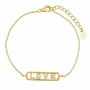 TAI DELICATE CHAIN LOVE BRACELET