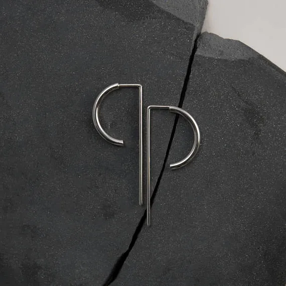 Unique arch earrings N°9