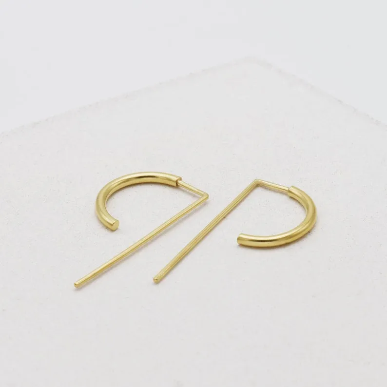 Unique arch earrings N°9