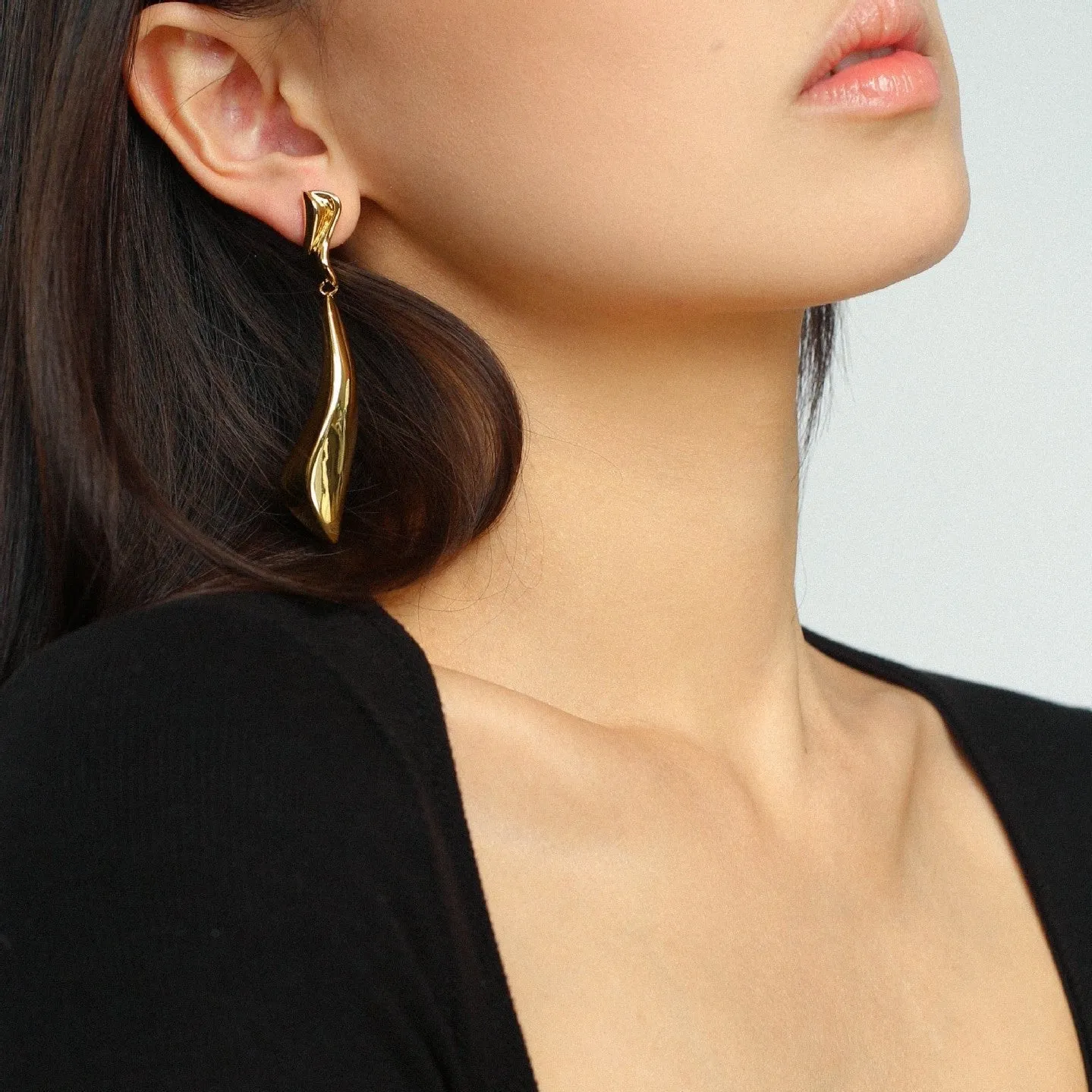 Unique Irregular Long Line Drop Earrings