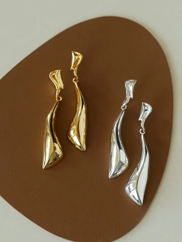 Unique Irregular Long Line Drop Earrings