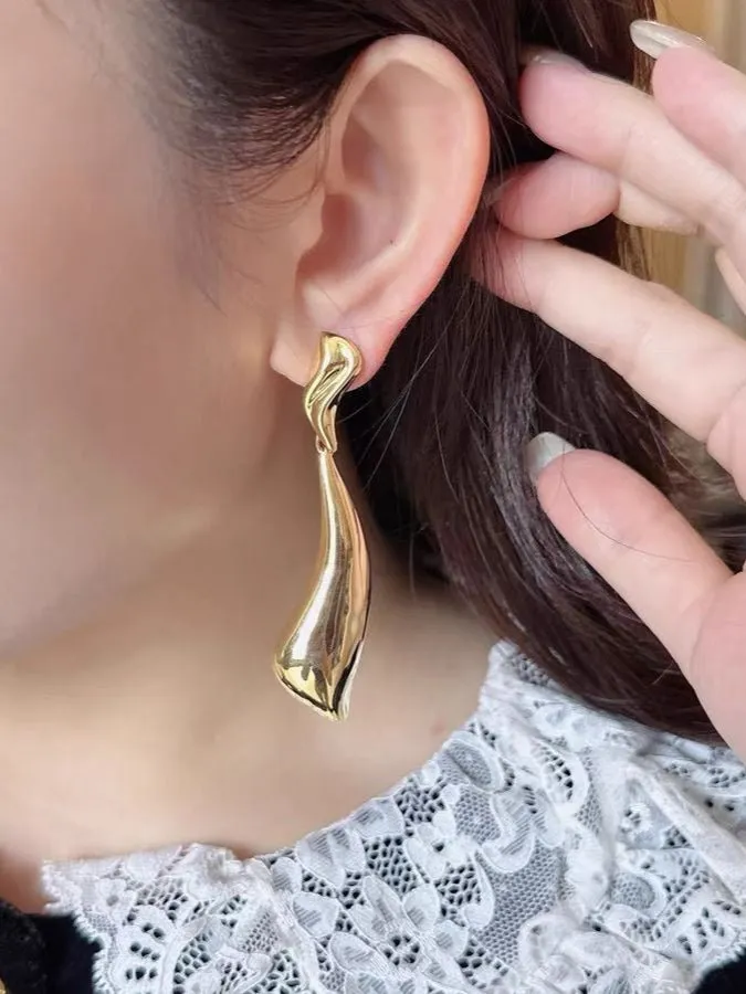 Unique Irregular Long Line Drop Earrings