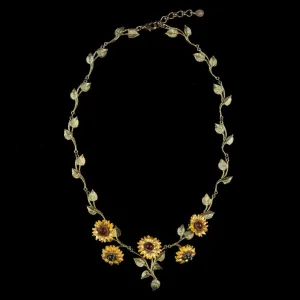 Van Gogh Sunflower Necklace